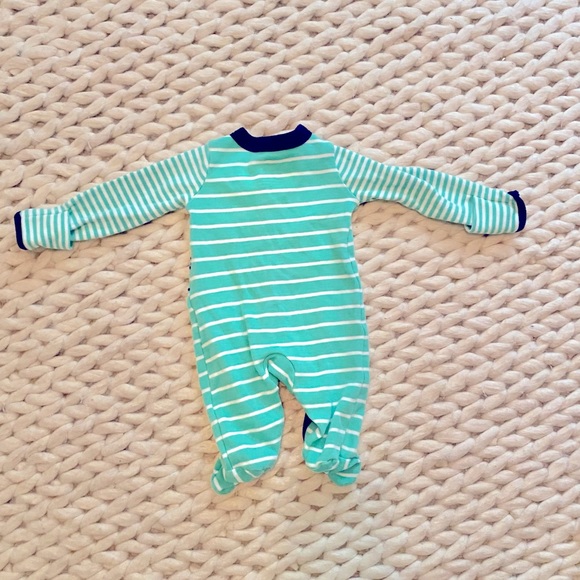 Carter’s Baby Dinosaur Footie Newborn - Picture 2 of 3